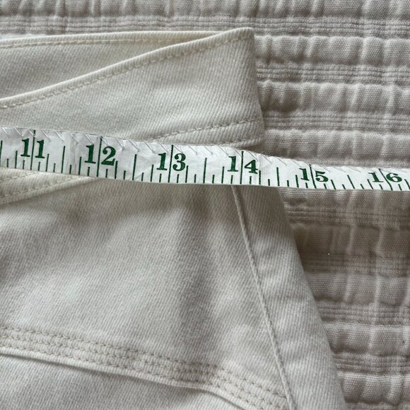 GAP - Wide Leg Sky High White Flared Jeans - 27S - Picture 5 of 13